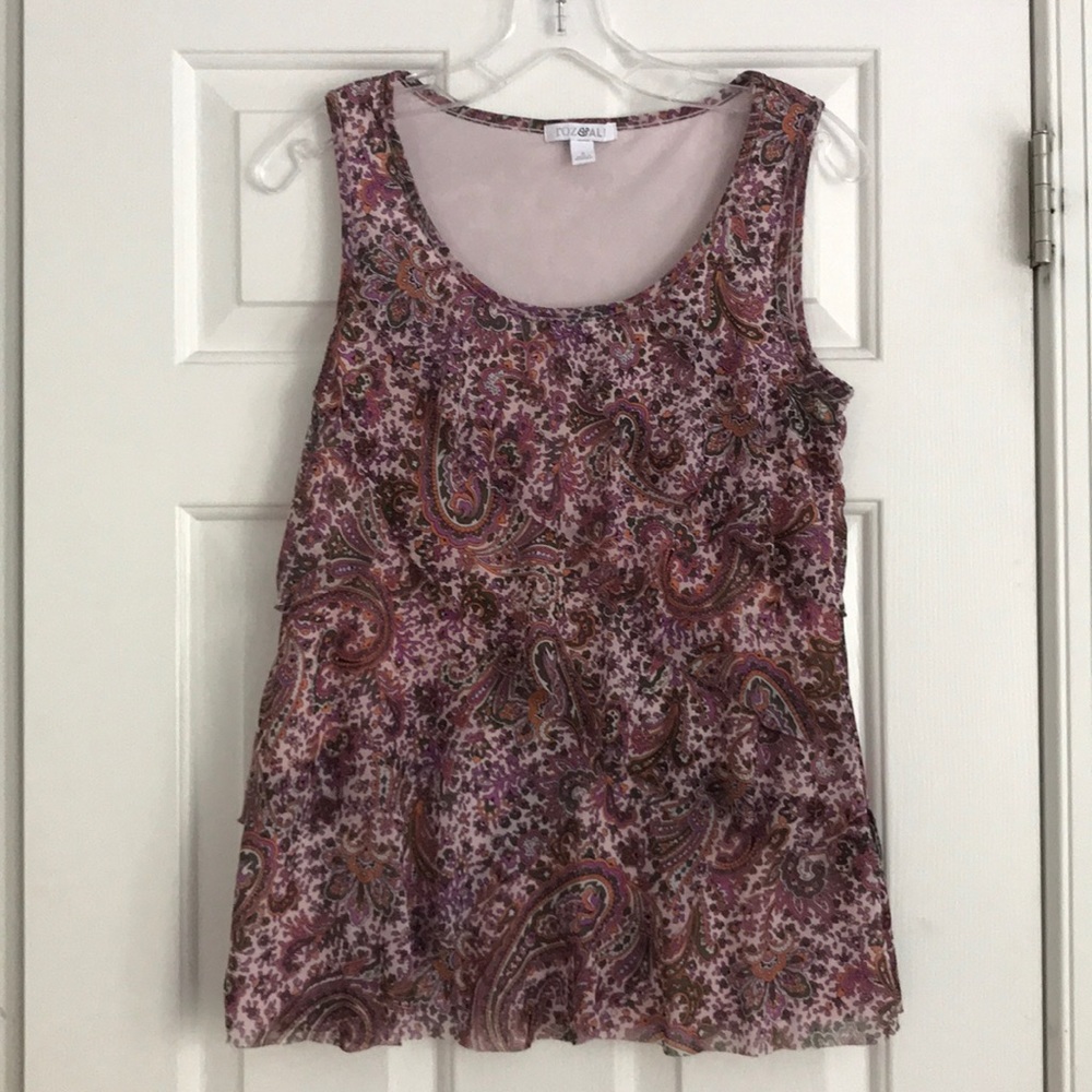 Roz & Ali Patterned Tank S